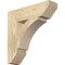 Ekena Millwork Thorton Slat Rough Sawn Bracket, Douglas Fir, 4"W x 16"D x 16"H BKT04X16X16THR06RDF - alternate 1